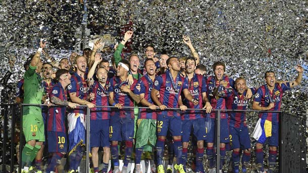 Tricampeones! The Barça wins his fifth Champions (1-3)