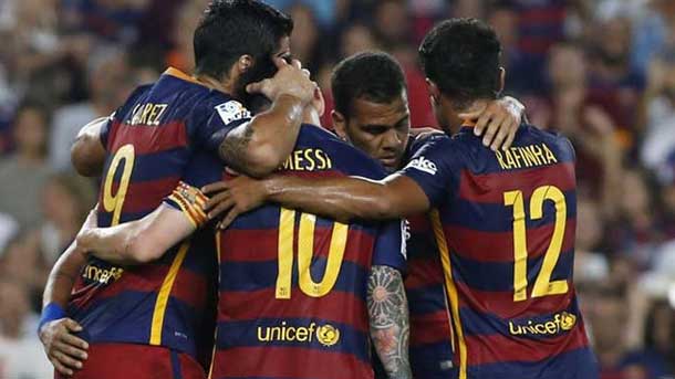 The possible alignments of the Barça vs Seville (Supercopa of Europe)