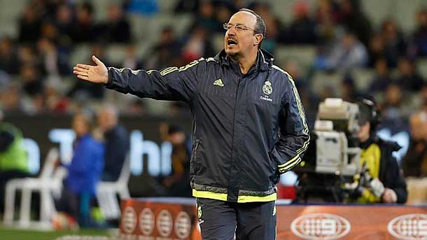 The staff of the Real Madrid “happens” of Rafa Benítez in his dinner