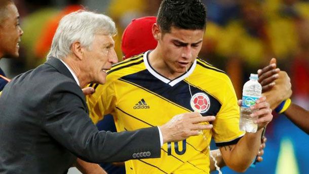“James has to have patience, had to brake him with Benítez”