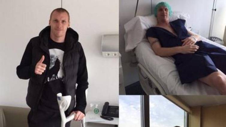 Mathieu is operated successfully and speech to go back… In 4 weeks!