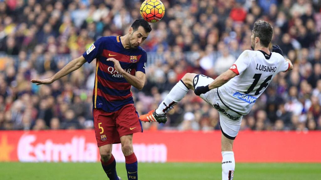 To Busquets would be him  exhausting the patience with the Barça