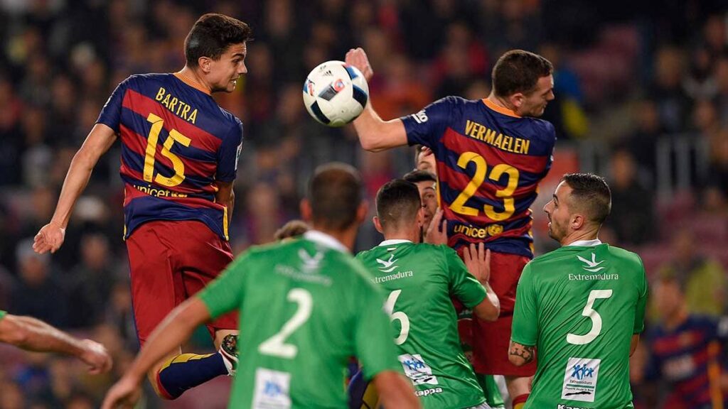 The defence of the FC Barcelona could remain dismantled with six drops