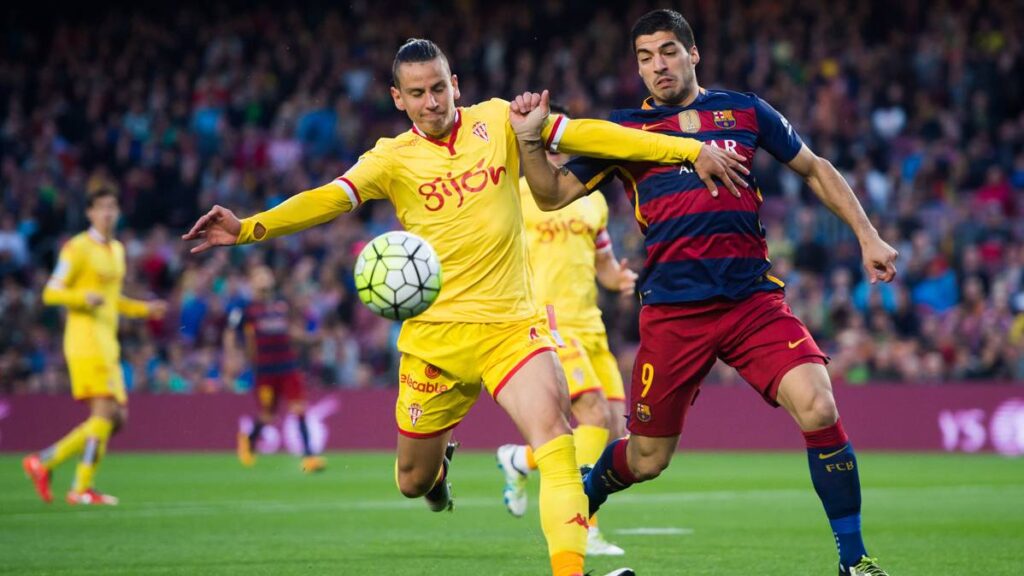 Video summary: FC Barcelona 6 Sporting 0 (League BBVA)