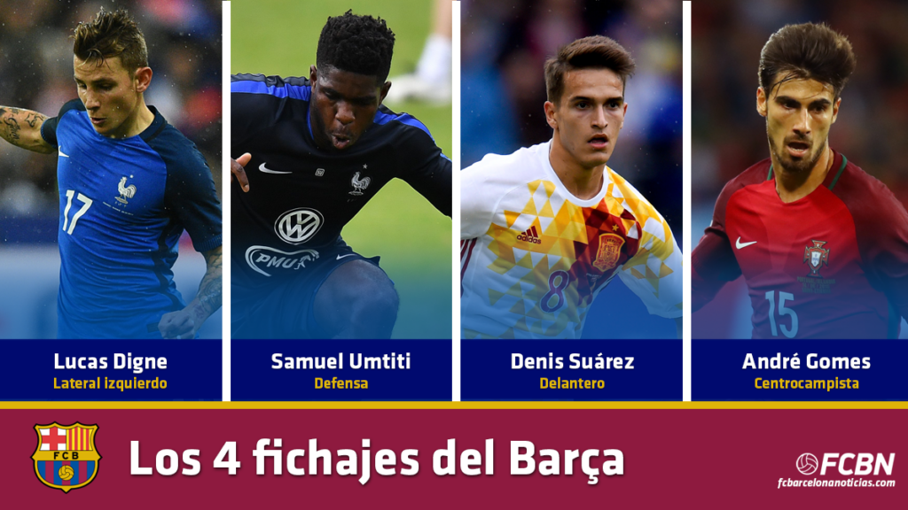 ANALYSIS: The 4 signings of 22 years of the FC Barcelona 2016-17