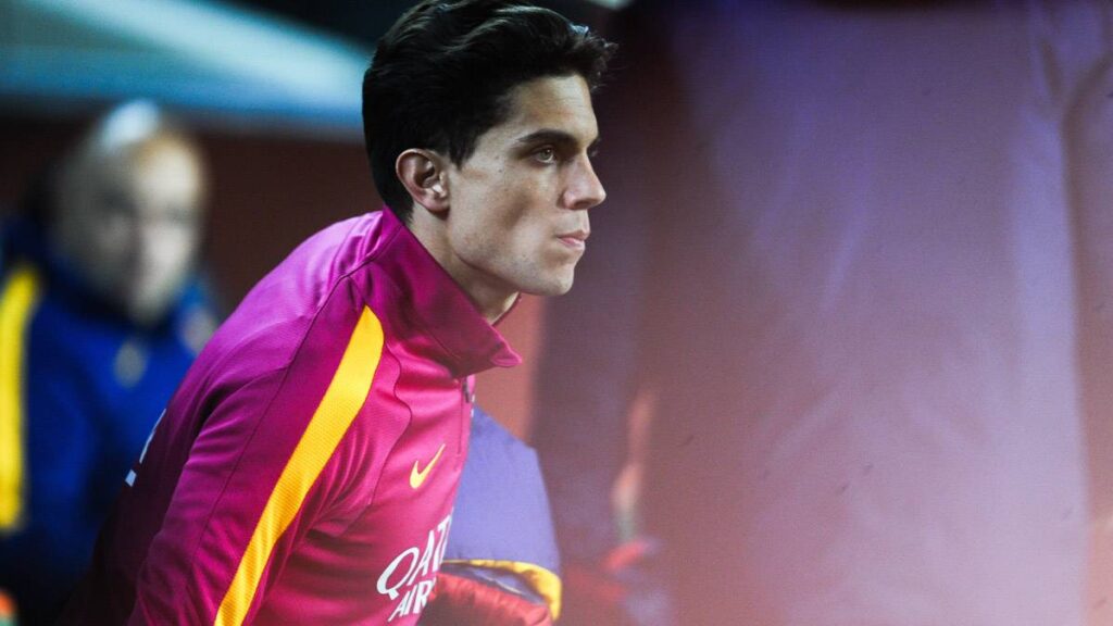 The moment in which Bartra decided to go out of the FC Barcelona