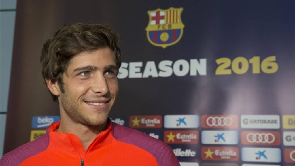 Sergi Roberto appreciated the piropos of Luis Enrique