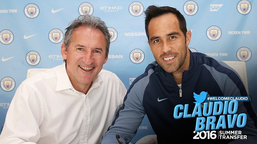 The figures of the traspaso of Bravo to the Manchester City