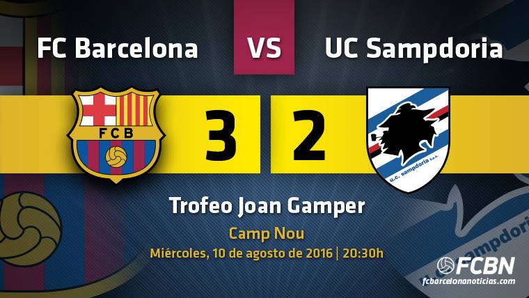 Leo Messi, the light of a Barça grey in the Gamper (3-2)