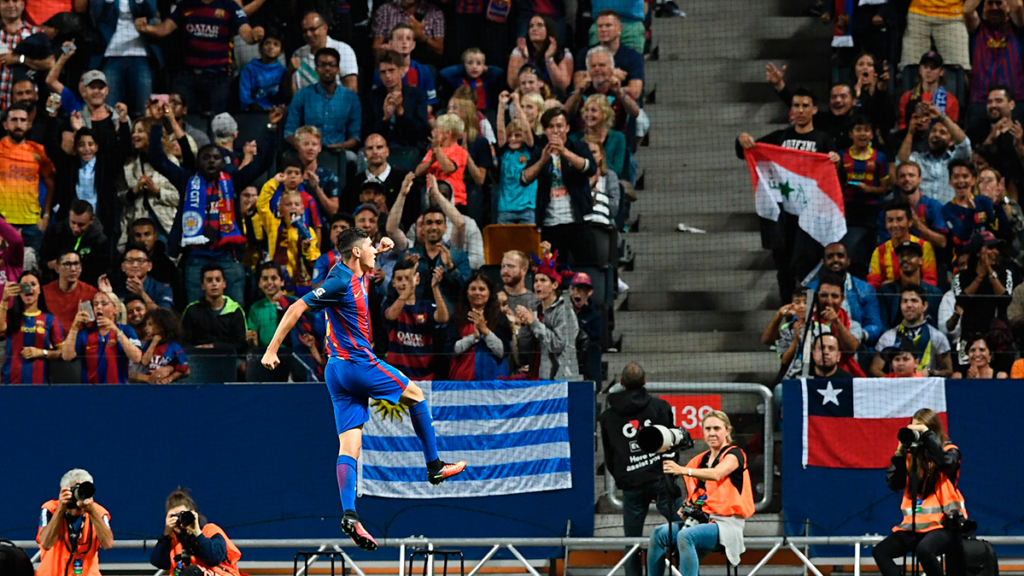 Rafa Mujica completed his dream goleando with the Barça