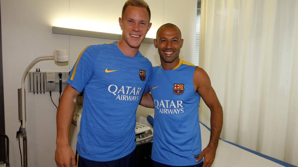 Ter Stegen And Mascherano are smart to be headlines