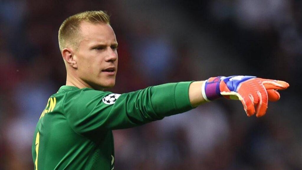 And the first elected of Luis Enrique was Ter Stegen