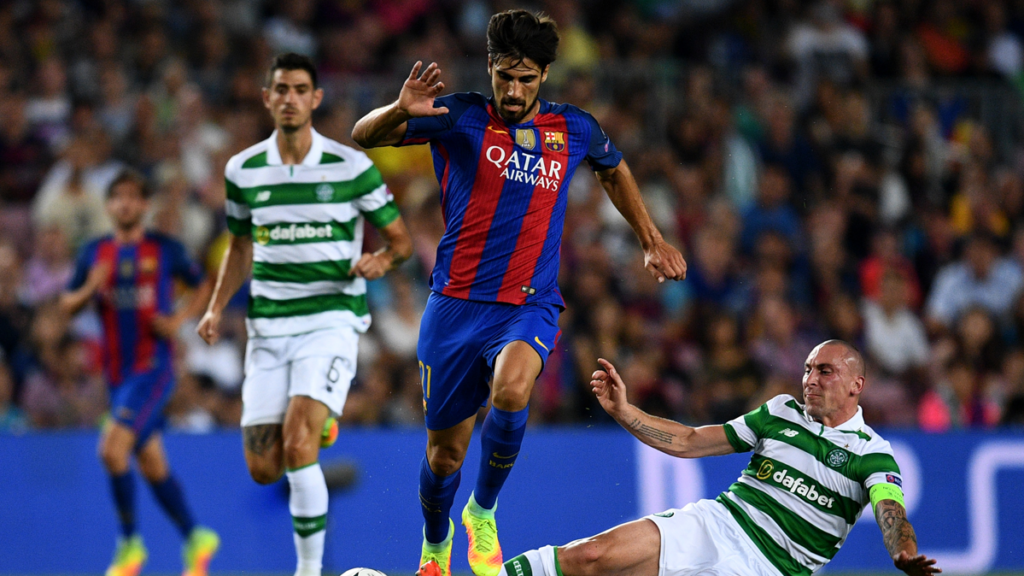 André Gomes accommodates  of brilliant form in the mediocentro