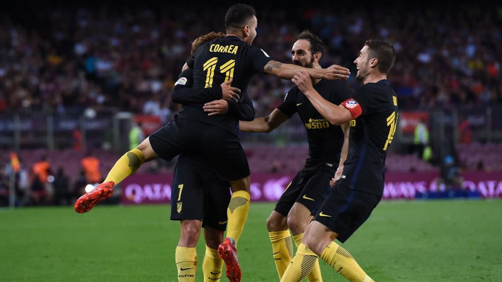 Correa empató after a slip of Mascherano