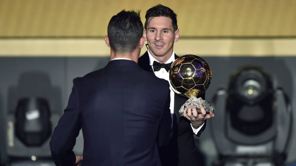 The FIFA Balloon of gold, ready to disappear