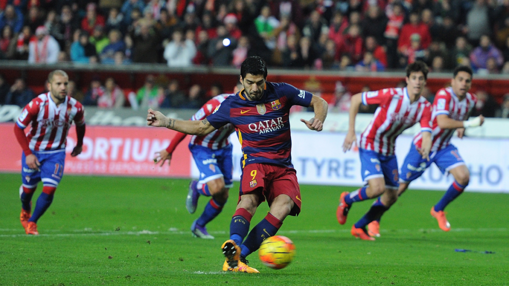 The Sporting, a team that no gives him  at all badly to Luis Suárez