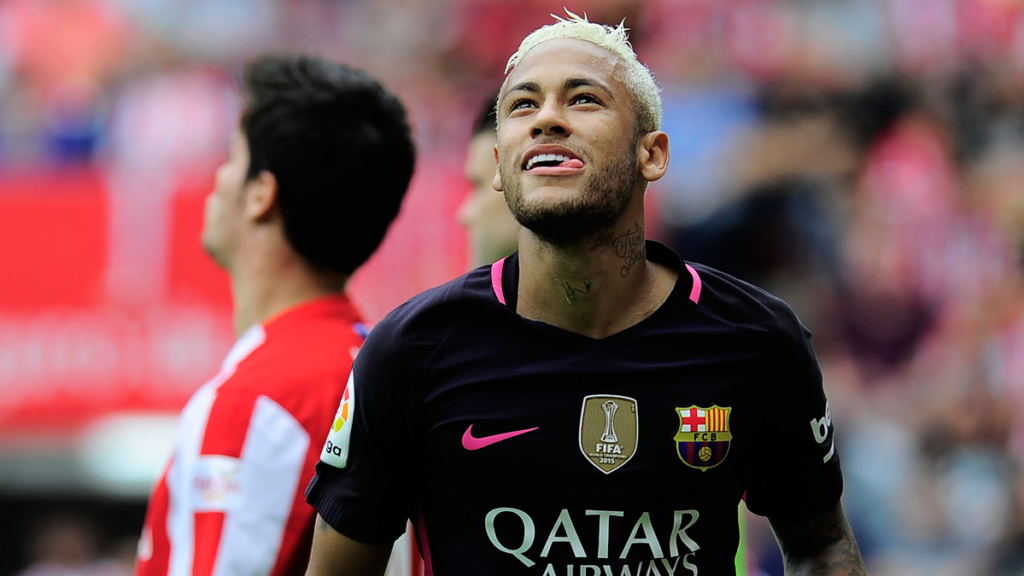 “Doublet” of Neymar Jr to disguise  of Leo Messi