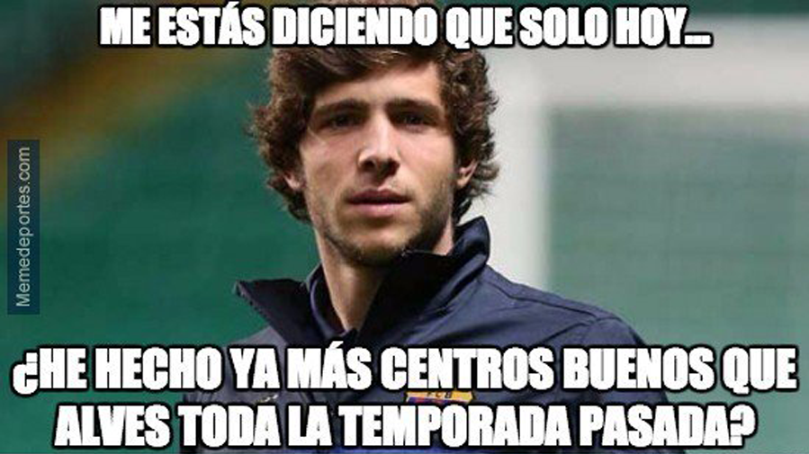 The best “memes” of the Sporting-FC Barcelona
