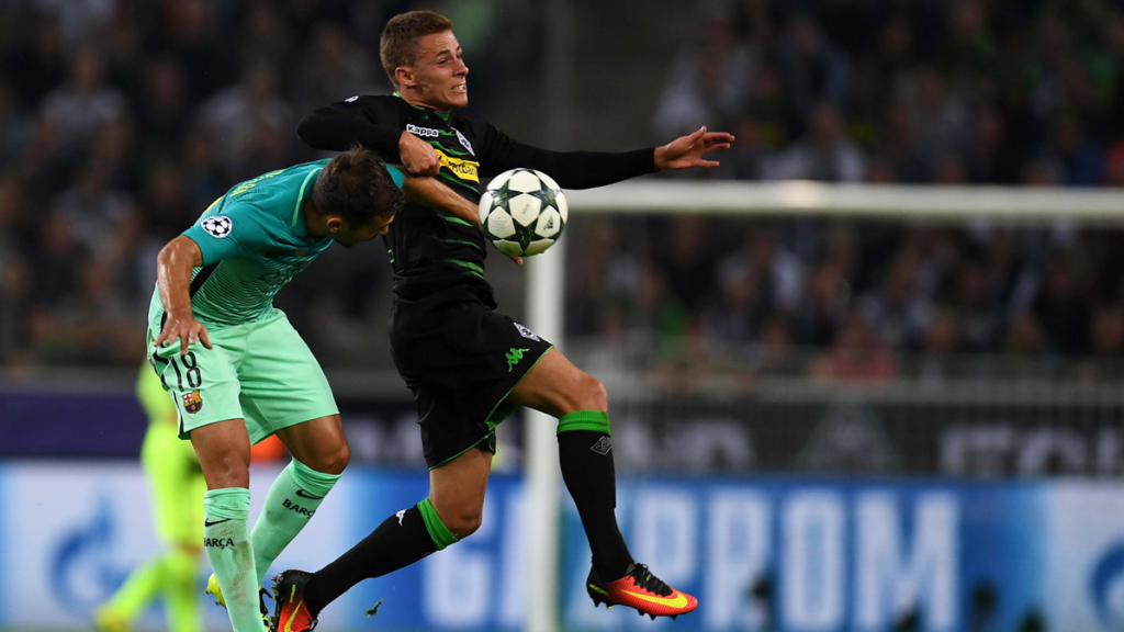 Why the Barcelona no  fixed in Thorgan Hazard?