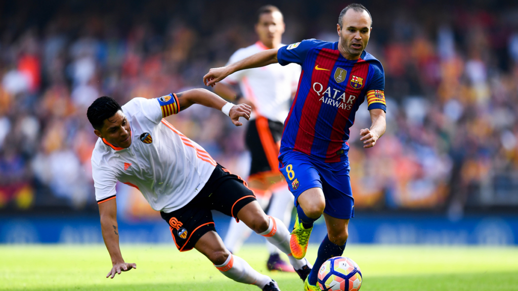 Optimistic message of Iniesta after the injury against Valencia