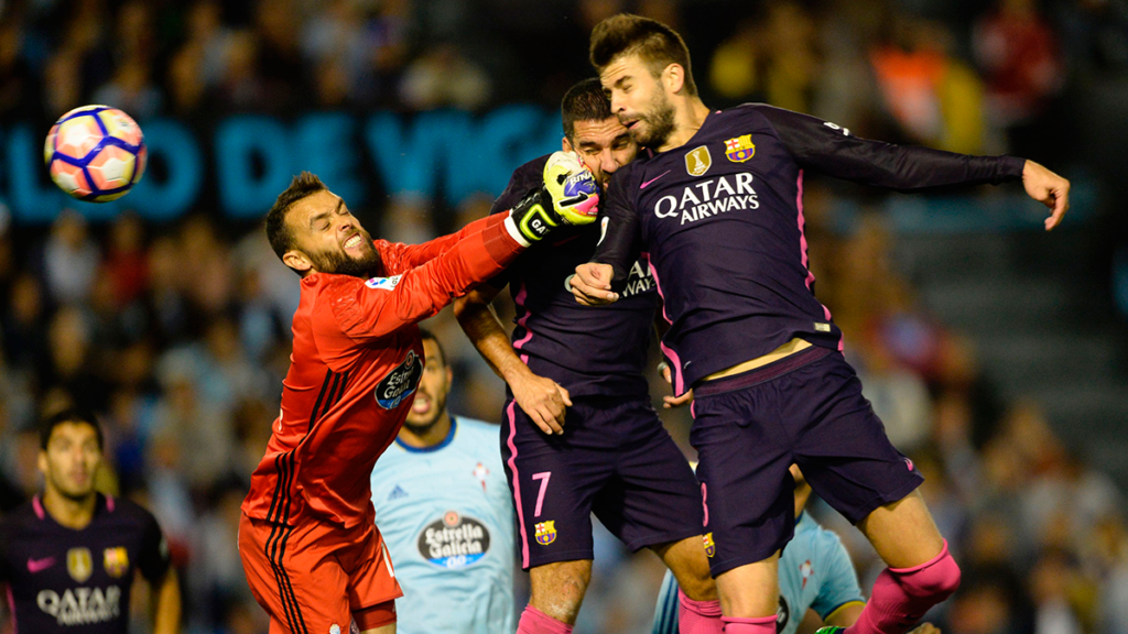The blackboard of Unzué went back to appear in Balaídos
