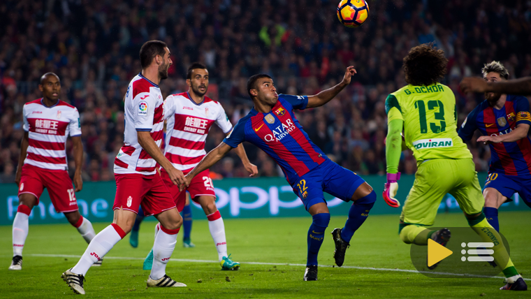 Video summary: FC Barcelona 1 Granada CF 0 (League J10)