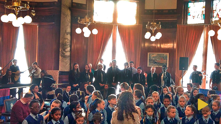 The lovely gift that did him the Celtic to the Barça before the party