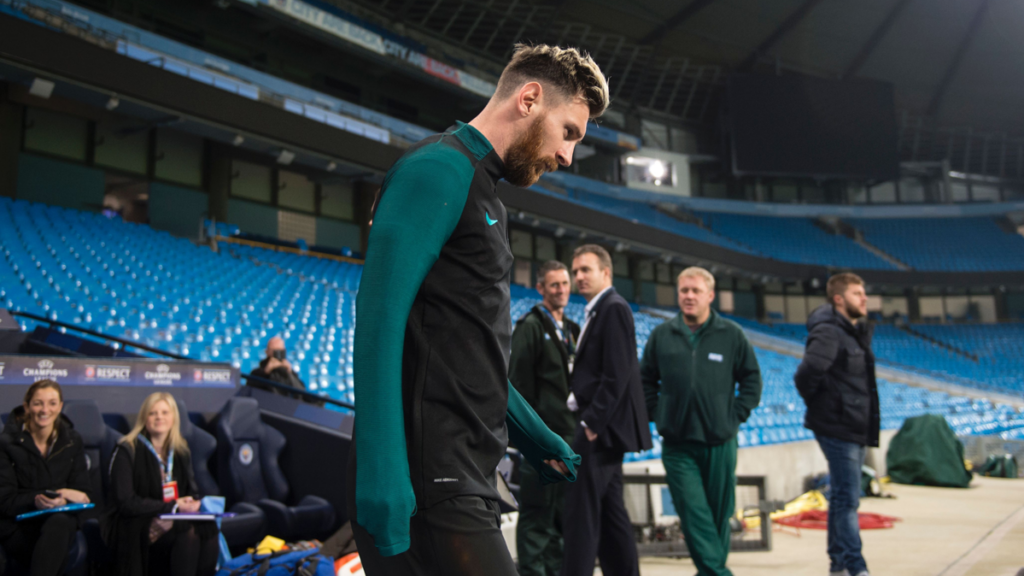 Leo Messi aims to the titularity against the Celtic Glasgow