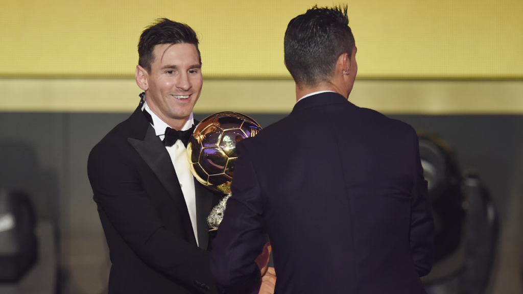 What have CR7 and Messi for lucirse before the Balloon of Gold