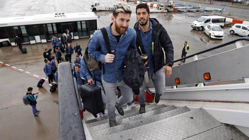 The Barça puts course to Glasgow with Messi of cabecilla