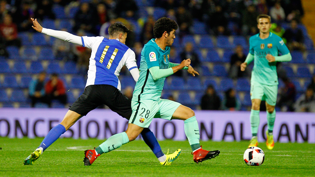 Carles Aleñá, debut and golazo for empatar the party