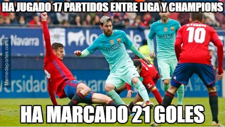 These are the best “memes” of the Osasuna-FC Barcelona