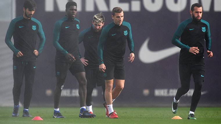 List of summoned of the Barça in front of the M’Gladbach (Champions)