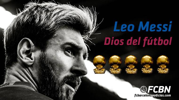 Leo Messi, the big favourite to win the Balloon of Gold 2017