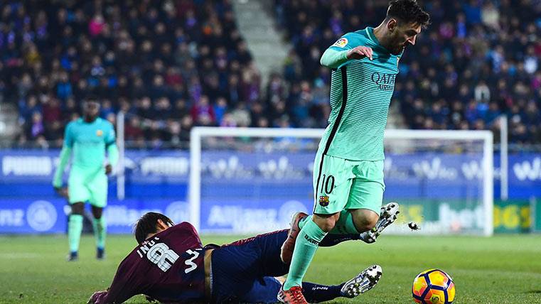 Argentina, surrendered to Leo Messi and his exhibition in front of the Eibar