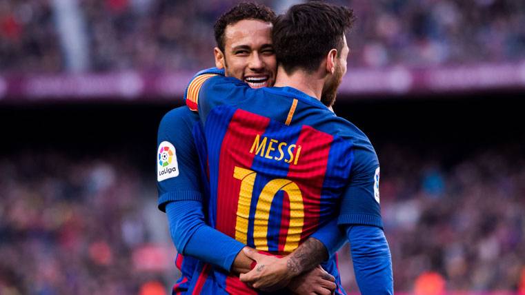 The MSN hammered : Messi finished a played choral of Ney and Suárez