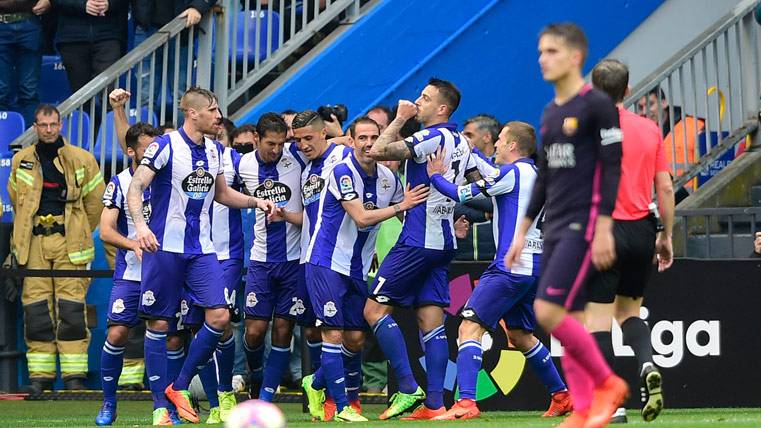 The relaxation forced to the Barça to try another traced back