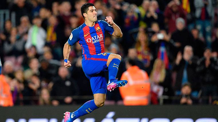 Volley sideral of Luis Suárez to put to the Sporting in “his list”