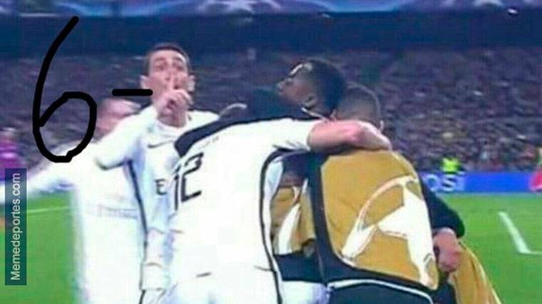 These are the best “memes” of the FC Barcelona-PSG