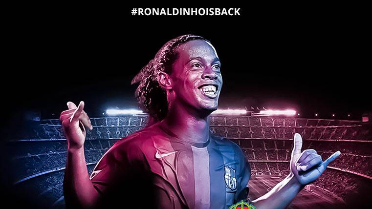 Ronaldinho Confirmed that it will go back to play a Barça-Madrid