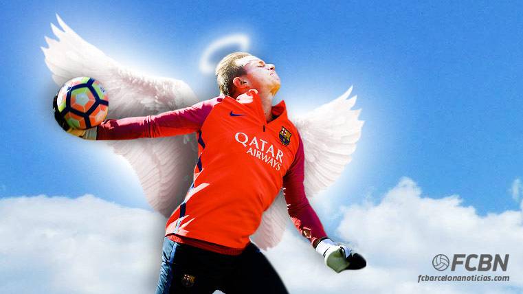 Ter Stegen, the angel that will protect to the Barça of the PSG