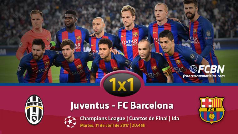 The 1×1 of the Barcelona in front of the Juventus (Ida 1/4 Champions)