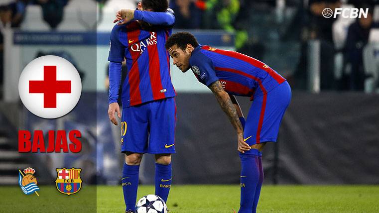 So much the Barça like the Real arrive “touched” by the drops