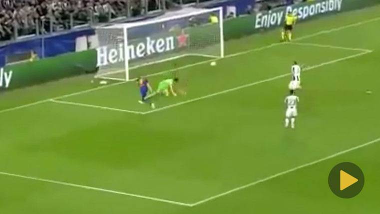 The paradón of Buffon to Iniesta that gives the turn to the world