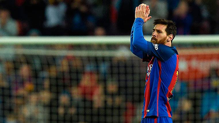 The atronadora ovation of the Camp Nou after the “doublet” of Messi