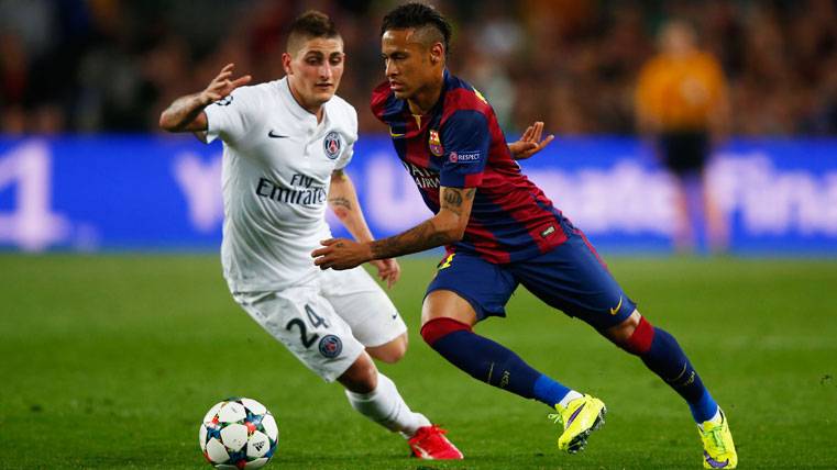 The signing of Verratti, firm bet of the changing room of the Barça