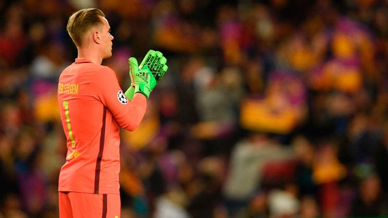 Ter Stegen, renewed with the Barça to fault of the official announcement