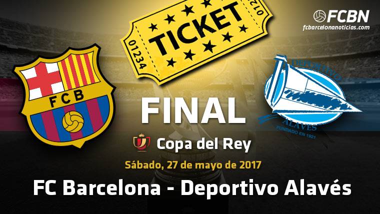 Final entrances Glass of Rey – FC Barcelona vs Alavés