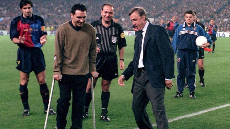 “Johan Cruyff gave to the Barcelona his treasure and to me the life”