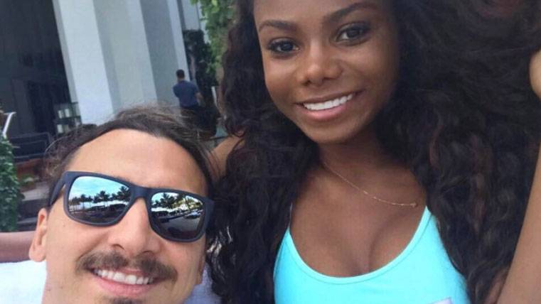 Like this it relaxes  Ibrahimovic after the operation of knee